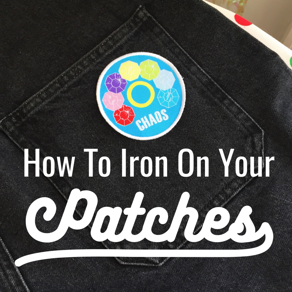 How to Iron on Patches 