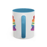 Rainbow Book Stack Mug (USA)
