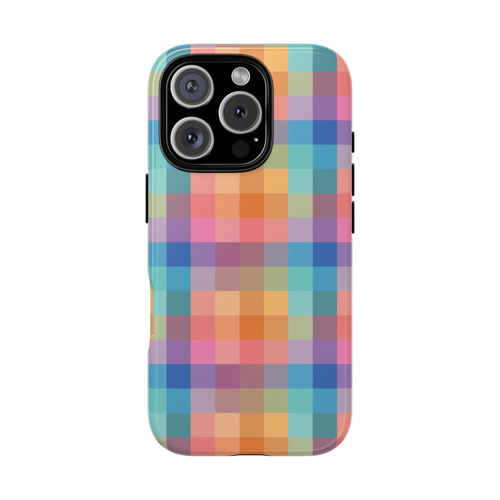 Kaleidoscope Grid Phone Case