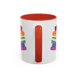 Rainbow Book Stack Mug (USA)