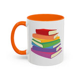 Rainbow Book Stack Mug (USA)