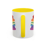 Rainbow Book Stack Mug (USA)