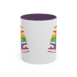 Rainbow Book Stack Mug (USA)