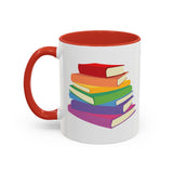 Rainbow Book Stack Mug (USA)
