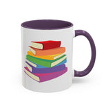 Rainbow Book Stack Mug (USA)