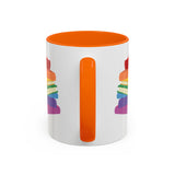 Rainbow Book Stack Mug (USA)