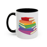 Rainbow Book Stack Mug (USA)