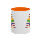 Rainbow Book Stack Mug (USA)