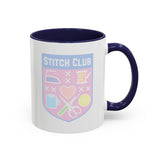 Pastel Stitch Club Crest Mug