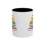 Rainbow Book Stack Mug (USA)