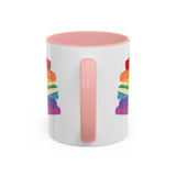 Rainbow Book Stack Mug (USA)