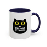 Screaming Internally Mug (USA)