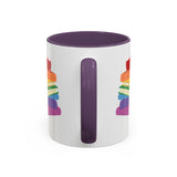Rainbow Book Stack Mug (USA)