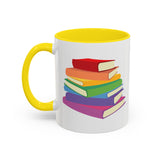 Rainbow Book Stack Mug (USA)