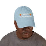 Currently Catastrophising Embroidered Denim Hat