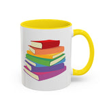 Rainbow Book Stack Mug (USA)
