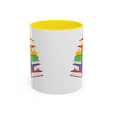 Rainbow Book Stack Mug (USA)