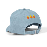 Currently Catastrophising Embroidered Denim Hat