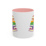 Rainbow Book Stack Mug (USA)
