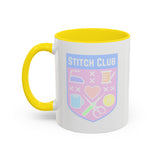 Pastel Stitch Club Crest Mug (USA)