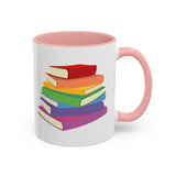 Rainbow Book Stack Mug (USA)