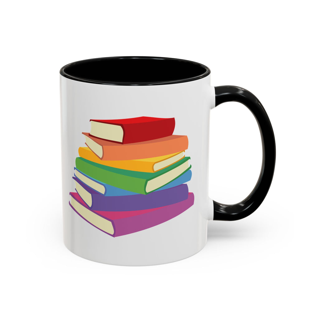 Rainbow Book Stack Mug (USA)
