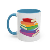 Rainbow Book Stack Mug (USA)