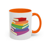 Rainbow Book Stack Mug (USA)