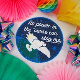 No Power In The 'Verse Can Stop Me Cross Stitch Pattern