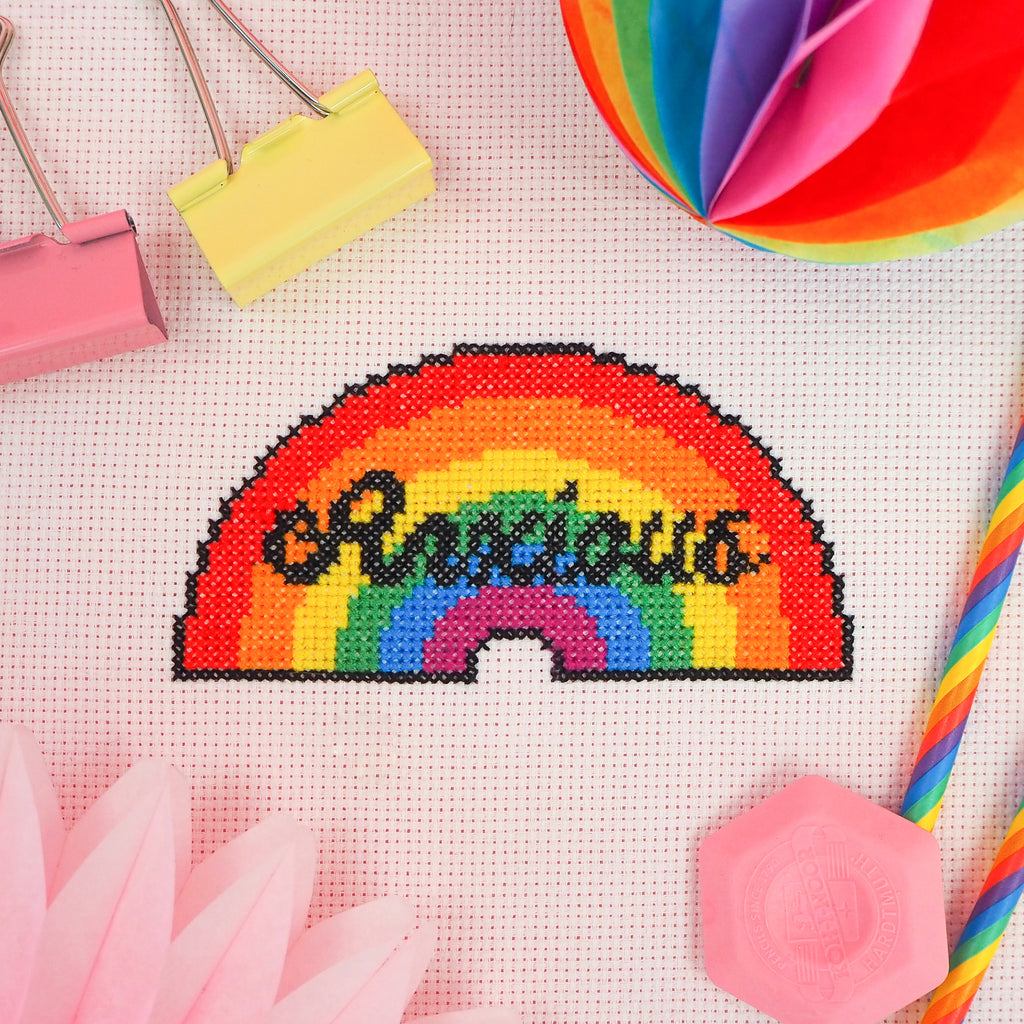 Anxious Cross Stitch Pattern