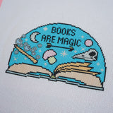 Books Are Magic Cross Stitch Pattern