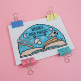 Books Are Magic Cross Stitch Pattern