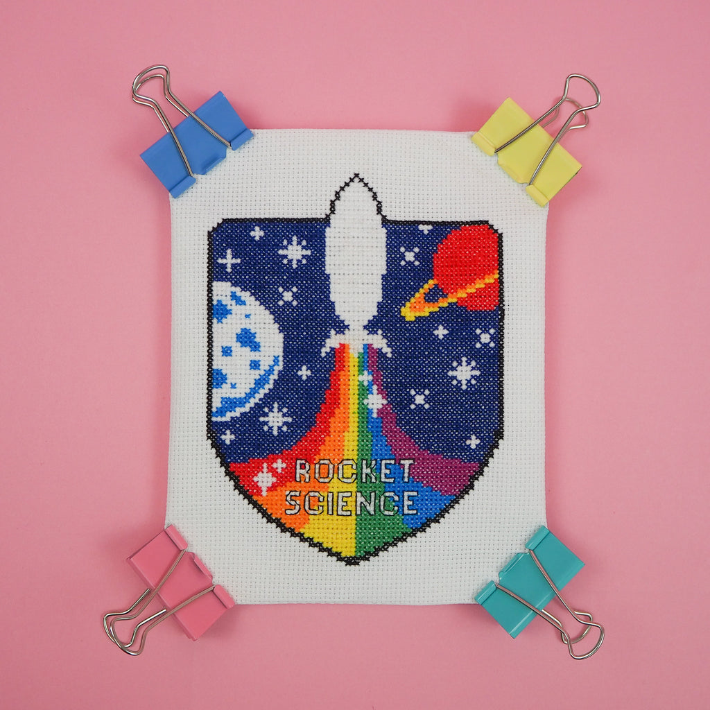 Rocket Science Cross Stitch Pattern