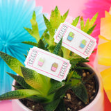 Blue Cactus - Stud Earrings - Hand Over Your Fairy Cakes - hoyfc.com