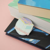 Library Enthusiast - Enamel Pin - Hand Over Your Fairy Cakes - hoyfc.com