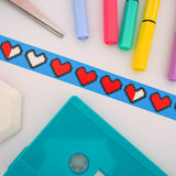 Pixel Heart - Washi Tape - Hand Over Your Fairy Cakes - hoyfc.com