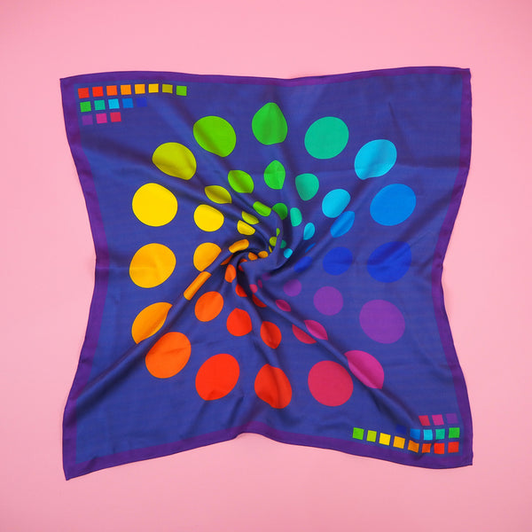 Spectrum - Silk Scarf - Hand Over Your Fairy Cakes - hoyfc.com