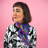 Spectrum - Silk Scarf - Hand Over Your Fairy Cakes - hoyfc.com