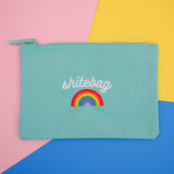 "Shitebag" - Zip Pouch Bag - Hand Over Your Fairy Cakes - hoyfc.com