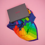 Spectrum Silk Scarf - Hand Over Your Fairy Cakes - hoyfc.com