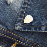 Rainbow Pastel Gem Stone - Enamel Pin - Hand Over Your Fairy Cakes - hoyfc.com