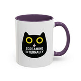 Screaming Internally Mug (USA)