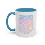 Pastel Stitch Club Crest Mug
