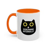 Screaming Internally Mug