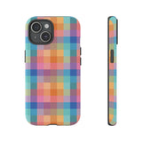 Kaleidoscope Grid Phone Case