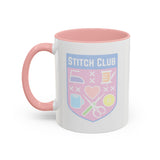 Pastel Stitch Club Crest Mug