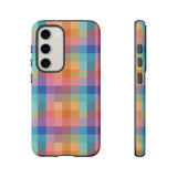 Kaleidoscope Grid Phone Case