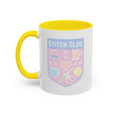 Pastel Stitch Club Crest Mug