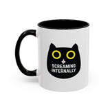 Screaming Internally Mug