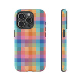 Kaleidoscope Grid Phone Case